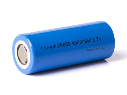 26650 Li-Ionen-Akku 4500 mAh, 3,7 V 15 A