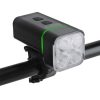 Boruit 2595 Fahrradvorderlicht mit 4 LEDs, 2000 Lumen und einer Reichweite von 200 Metern