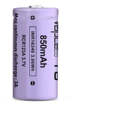 Vapcell 16340 T8 850mah 3A